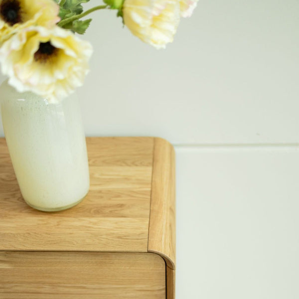 Solid oak chest of drawers Alina