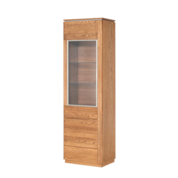 LoftStory Oak Wooden Display Cabinet