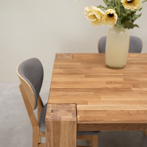 Dining table in solid oak Mauritz 3 OakStore NordicStory