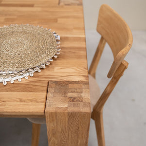 Dining table in solid oak Mauritz 3 OakStore NordicStory