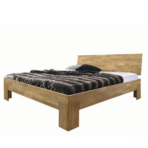 NordicStory Bed in solid oak wood