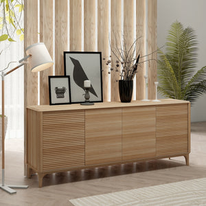 NordicStory Sideboard Chest of drawers solid wood oak Oxford 4
