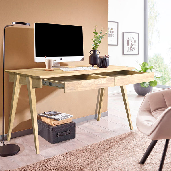 NordicStory Solid oak desk table
