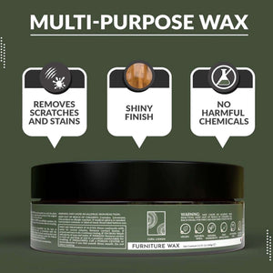 CURA LIGNUM Bee Furniture Wax. Color: colorless - Made in Germany