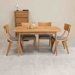 Roble.Store Rectangular dining table in solid oak wood