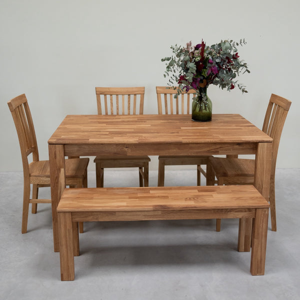 NordicStory Dining table in solid oak wood