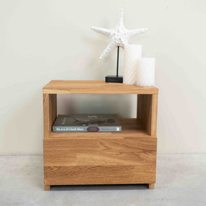 Roble.Store Bedside table in solid oak wood