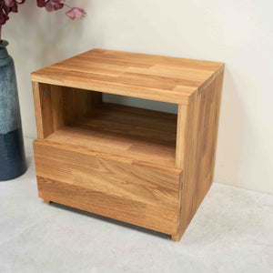 Roble.Store Bedside table in solid oak wood
