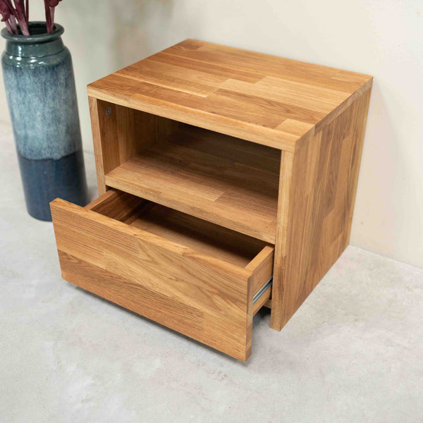 Roble.Store Bedside table in solid oak wood
