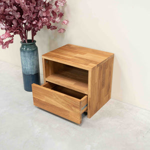 Roble.Store Bedside table in solid oak wood