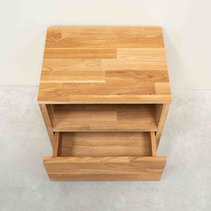 Roble.Store Bedside table in solid oak wood