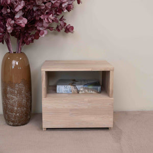 Roble.Store Bedside table in solid oak wood