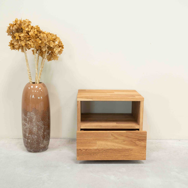 Roble.Store Bedside table in solid oak wood
