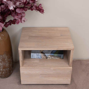 Roble.Store Bedside table in solid oak wood
