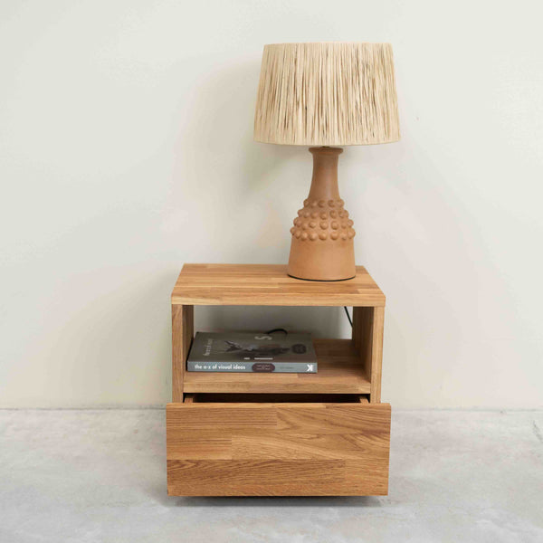 Roble.Store Bedside table in solid oak wood