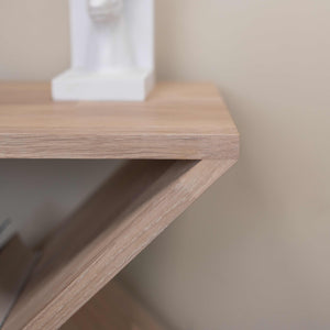 Side table, bedside table in solid oak wood Denmark