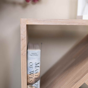 Side table, bedside table in solid oak wood Denmark