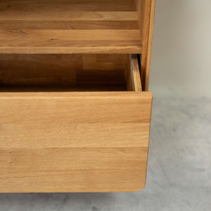 Oak.Store oak solid wood display cabinet oak