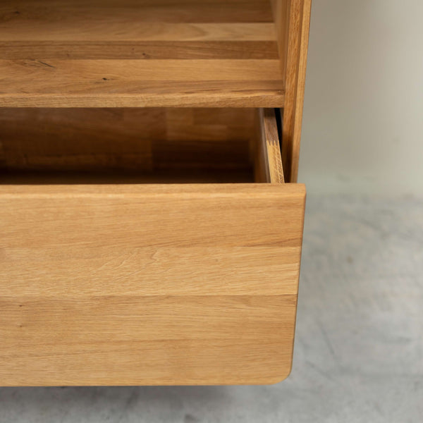 Oak.Store oak solid wood display cabinet oak