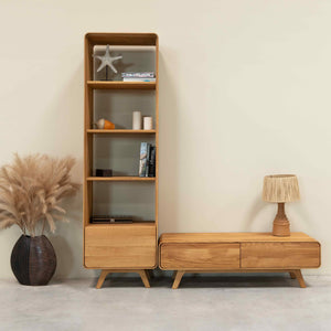 Oak.Store oak solid wood display cabinet oak