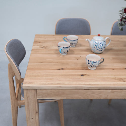 Solid oak dining table Krona