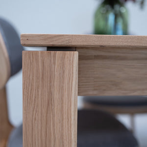 Solid oak dining table Krona