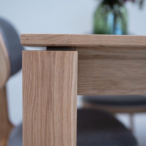 Solid oak dining table Krona