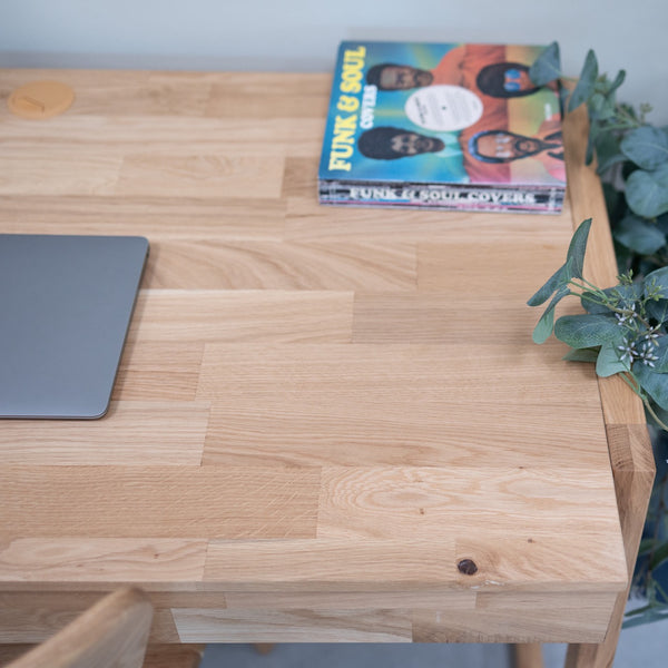 Solid oak desk Eric