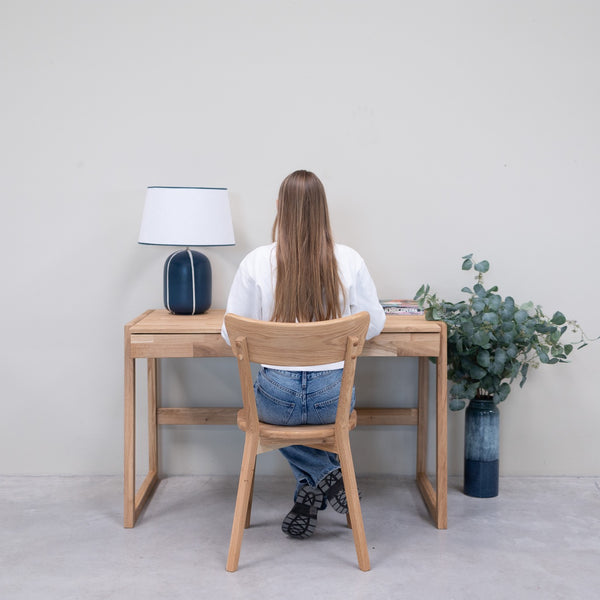 Solid oak desk Eric