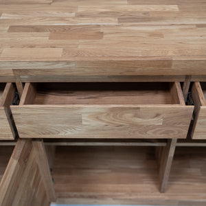 Utah solid oak dresser chest of drawers