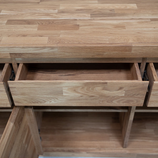 Utah solid oak dresser chest of drawers