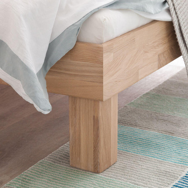 Solid oak bed 90 x 200 cm / 140 x 200 cm / 160 x 200 cm / 180 x 200 cm Scandinavian style