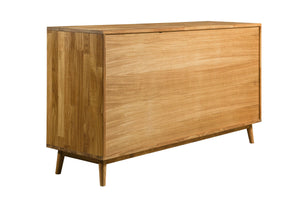 Solid wood sideboard oak nordic