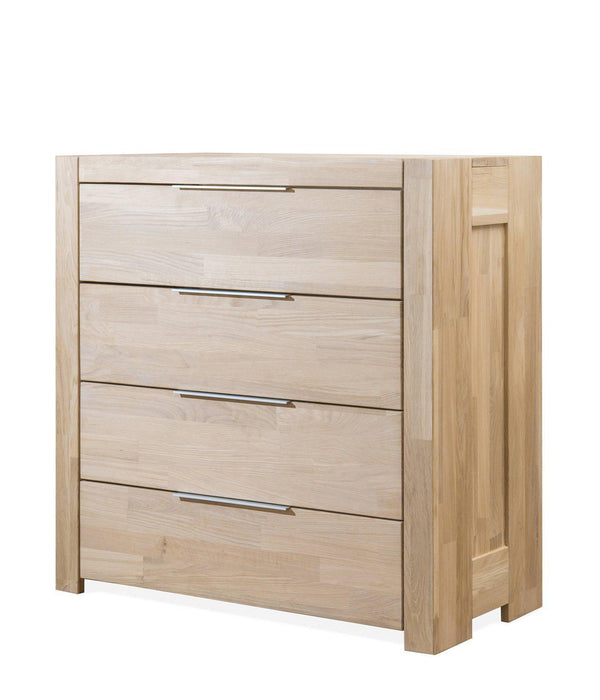 NordicStory Sideboard Chest of drawers made of solid oak wood