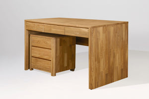NordicStory Solid oak desk table