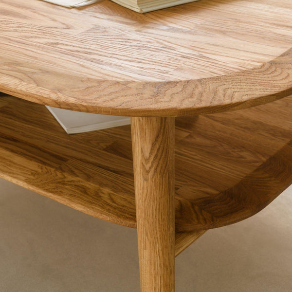 NordicStory Escandi coffee table 4 solid oak wood