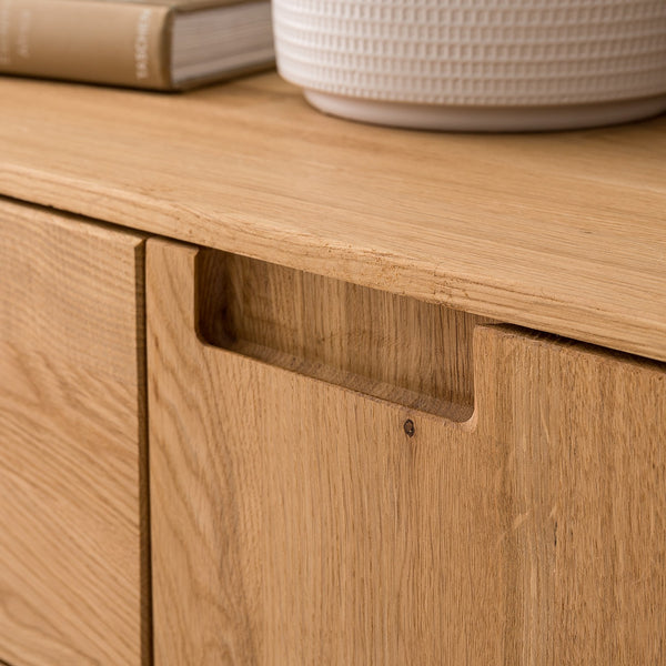 NordicStory Sideboard Chest of drawers in oak solid wood