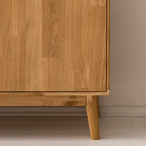 NordicStory Sideboard Chest of drawers in oak solid wood