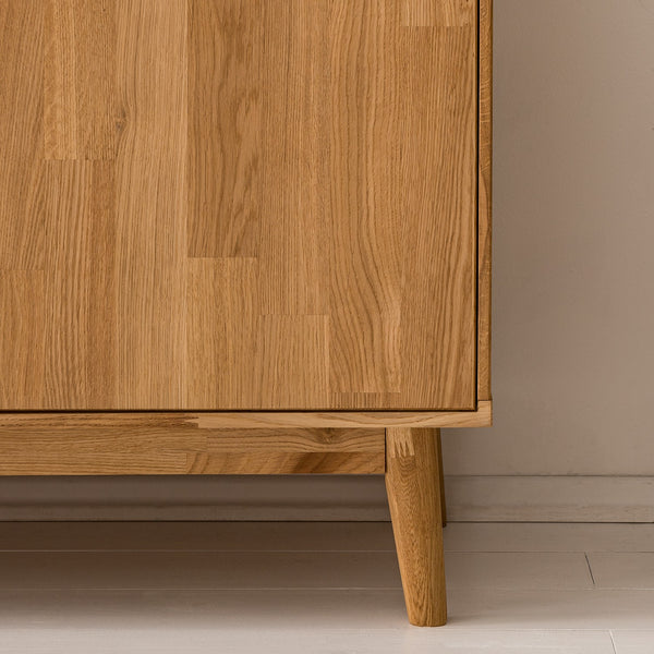 NordicStory Sideboard Chest of drawers in oak solid wood