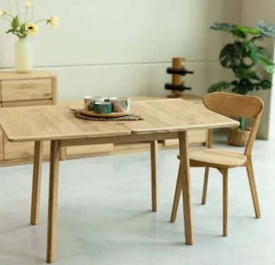 How to transform a solid wood table into a multifunctional piece of furniture