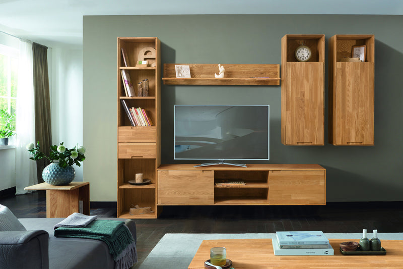 Advantages of having solid oak floating cabinets from the Escandi collection