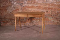 NordicStory Scandinavian Nordic oak solid wood writing desk