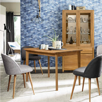 NordicStory Solid Wood Furniture Oak Dining Table