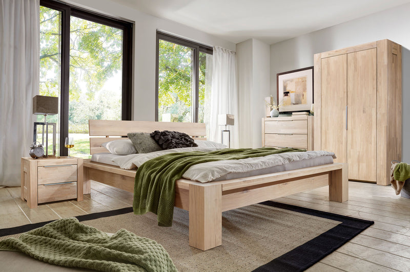 NordicStory Solid wood oak bedroom furniture
