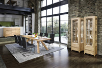 Oak furniture in bleached tone, Nordic style furniture, 