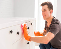 what to clean wooden cabinets with