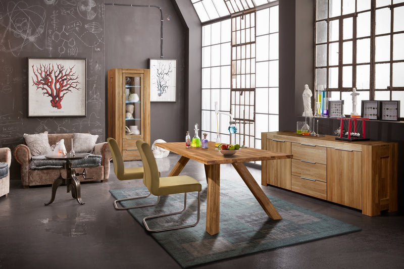 Solid oak wood furniture 