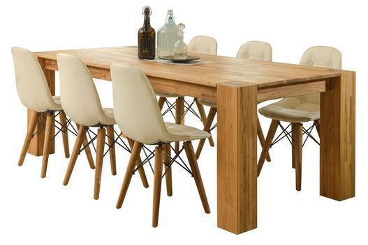 What type of table to combine a wooden chair with?