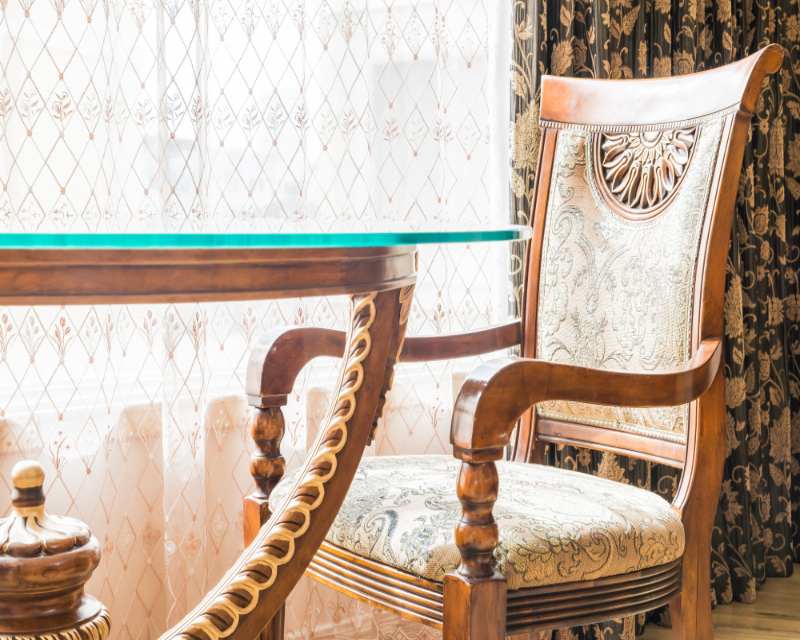 antique wooden chairs
