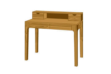 NordicStory, LoftStory, solid oak desk, office desk, office desk